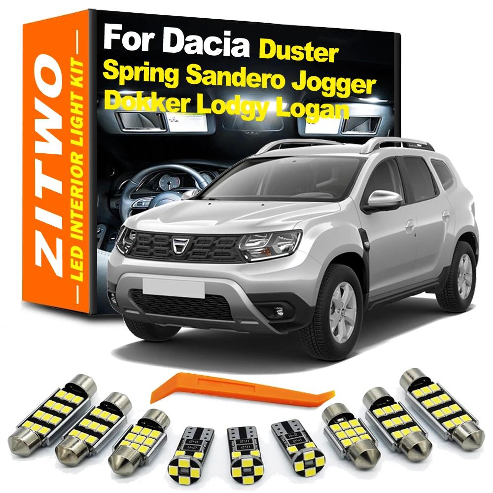 ZITWO-ڵ LED ׸   Ʈ ŰƮ, Dacia Duster Sandero Jogger Lodgy Dokker Logan Spring I II MK1 MK2 MKI mkii